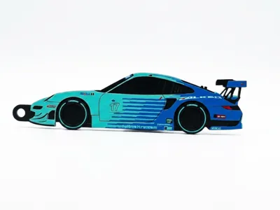 Keychain similar to Falken Porsche