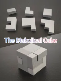 Casse-tête cube diabolique à 6 pièces — photo 1