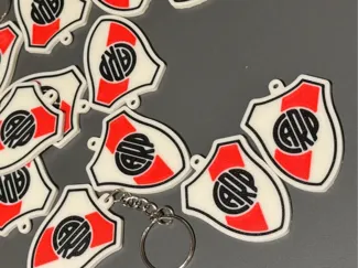 River Plate escudo llavero