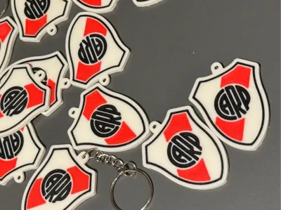 River Plate crest keychain