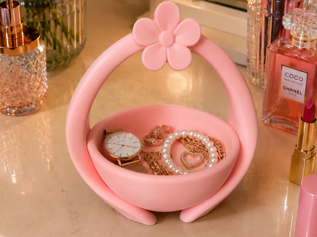 Daisy Bloom Jewelry Bowl