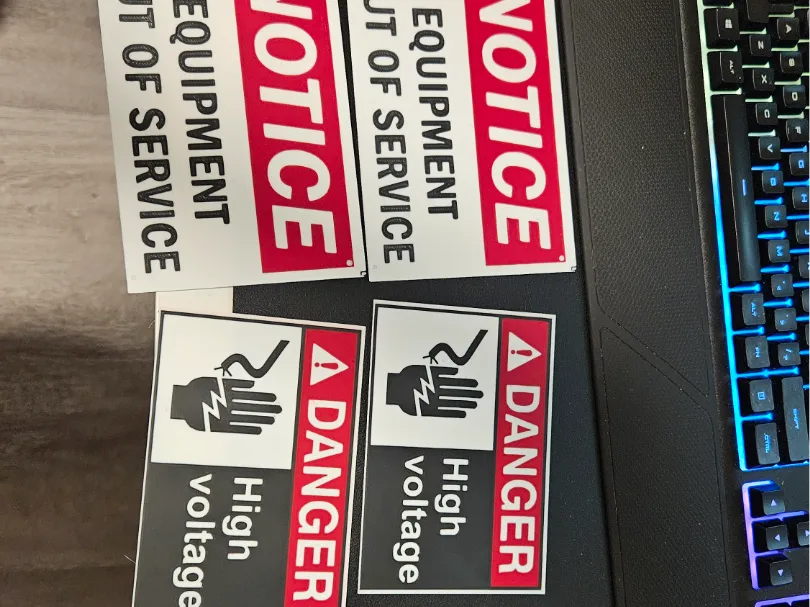 Work Model Sign Various Work Signs - Free 3D Print Model - MakerWorld