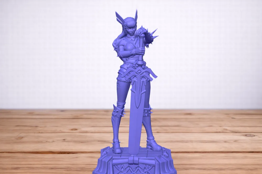 Marvel Rivals Magik Figure - Free 3D Print Model - MakerWorld