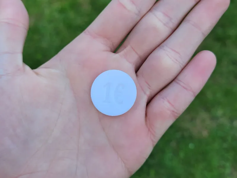 1 Euro Wagenmünze