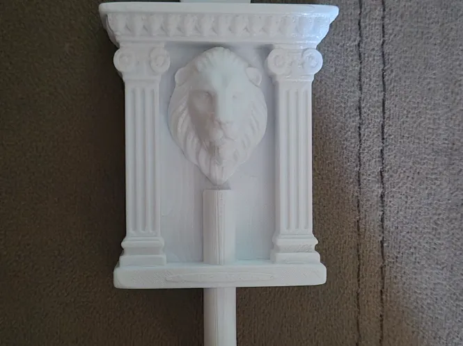 Suporte de toalha estilo romano