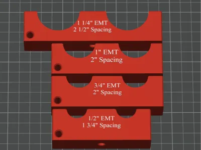 EMT Conduit Spacers