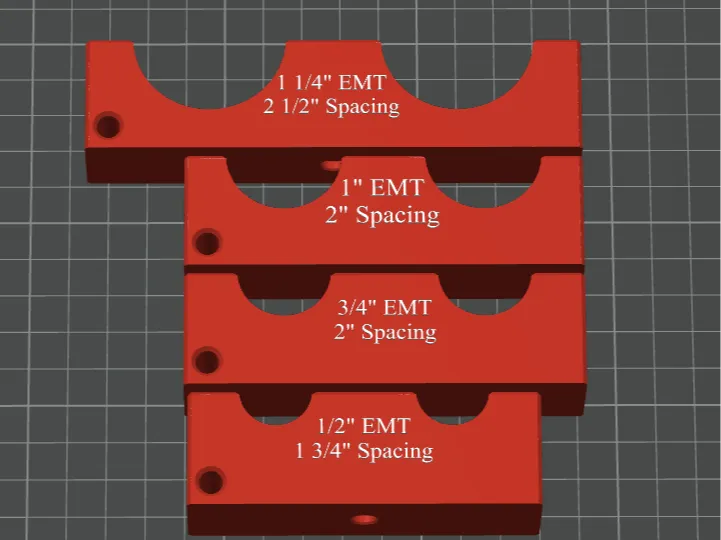 EMT Conduit Spacers