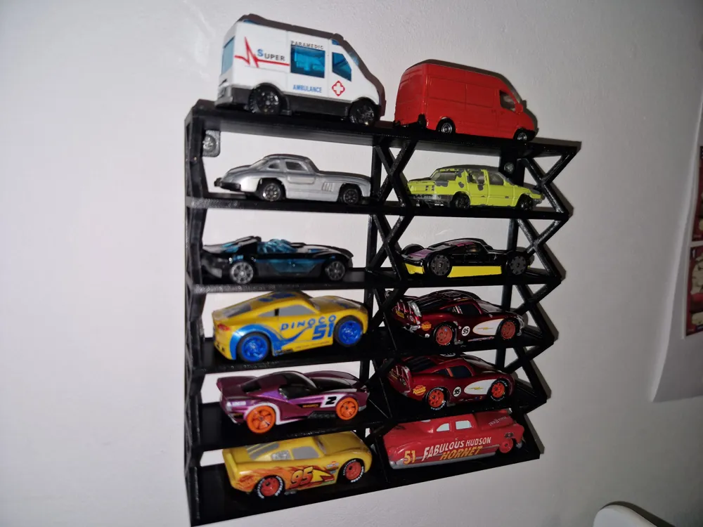 Hot Wheels / Matchbox Display - Free 3D Print Model - MakerWorld