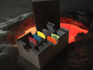 Pedalboard Guitar Pick Box