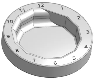 Fillet Clock