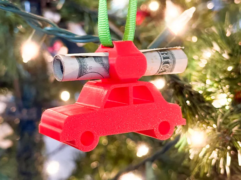 Gas Money Car Gift - Hanging Ornament