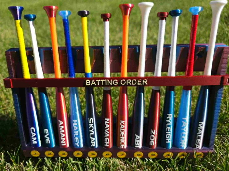 Batting Order bat stand