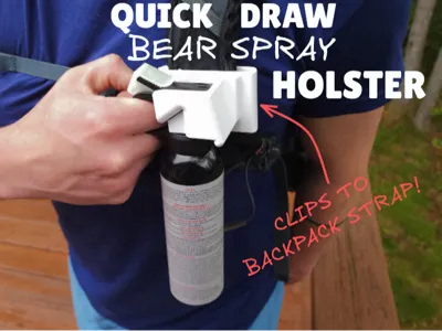 Bear Spray Holster - Quick Draw