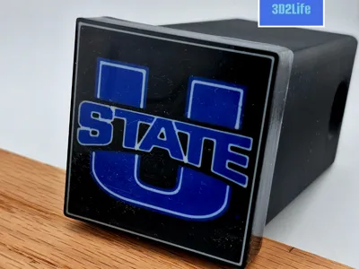Utah State 2" Receiver Hitch Plug
