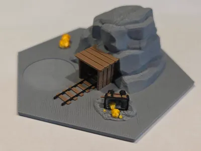 Gold Fields - A Catan Scenario (U1 3MF included)