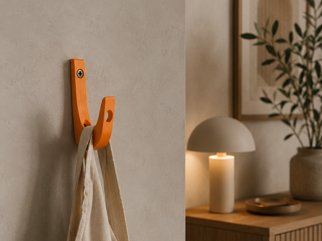 Modern Designer Wall Hook | Strong & Minimalist