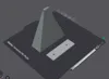 Smaller backing plate for universal fit