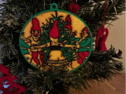 Danish Inspired Christmas Ornament