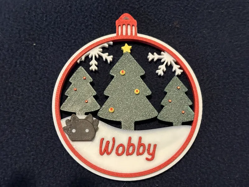 Christmas 2024 Personalize Ornament for Axolotls
