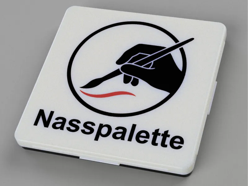 Nasspalette - Personalisierbar
