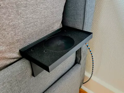 Ikea wireless charger bed shelf