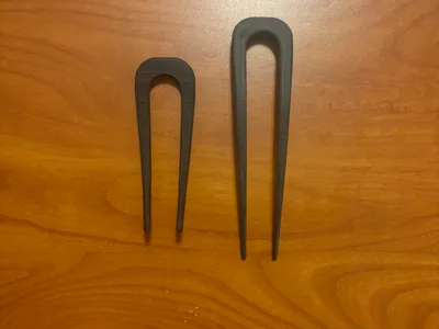 Two Prong French Hair Pin
