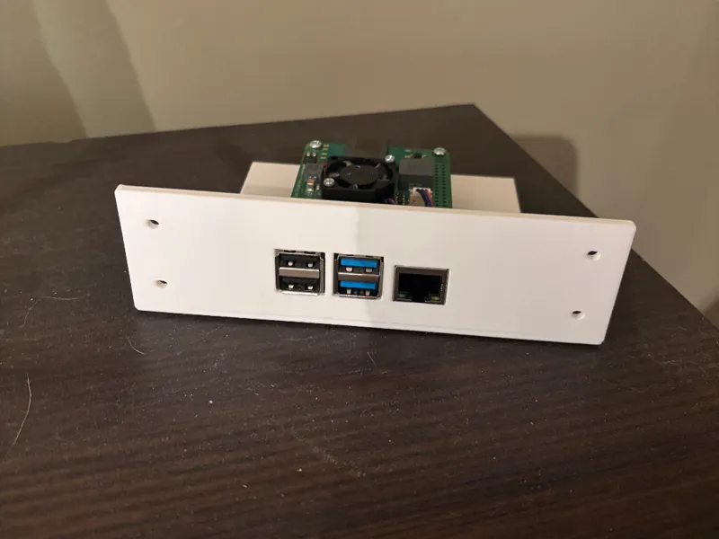 Microlab Tray for Raspbery Pi 4 w/ Hat 1.0u