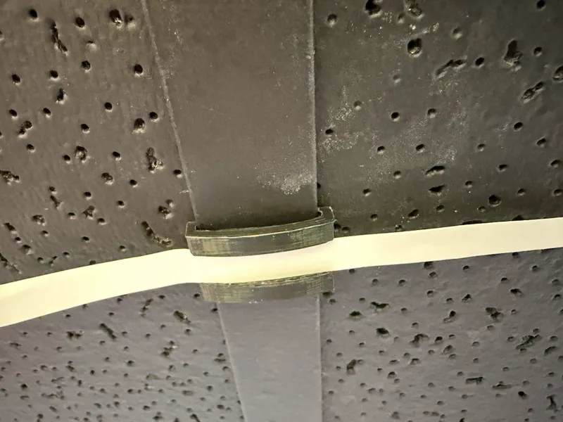1" Suspended Ceiling Perpendicular Clip LED Lights