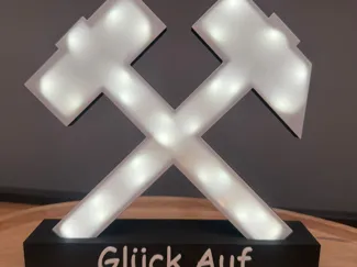Aufsteller ''Glück Auf''
