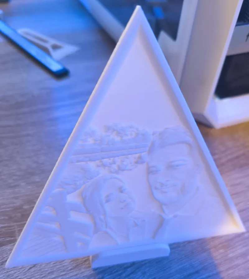 Lithopane holder