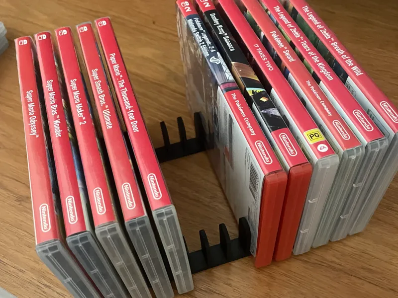 Switch Horizontal Game Holder - Holds 15