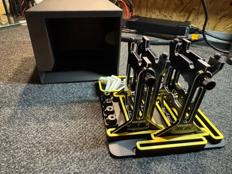 Hudy Setup System Ständer & Transportbox