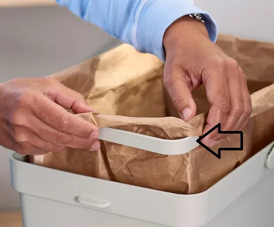 Ring til Ikea skraldespand 10L (HÅLLBAR)