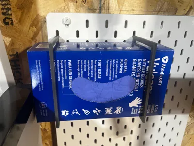 Sized to fit Vulcan brand glove box (Costco)