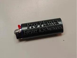 Pro Planta Feuerzeug - BIC Feuerzeug Hülle