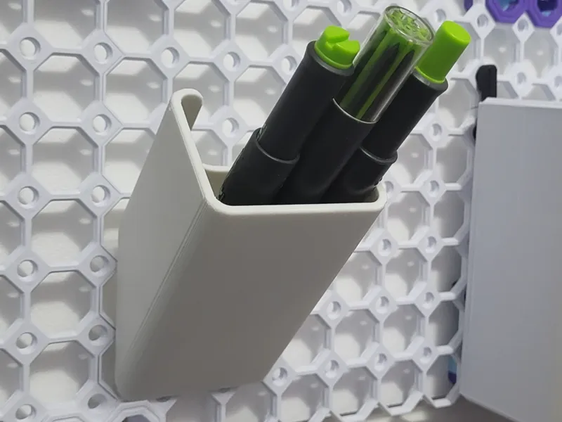 Multiboard pen pot storage
