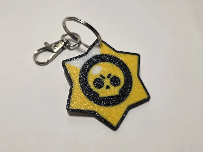 Llavero Brawl Stars Keychain 2 caras