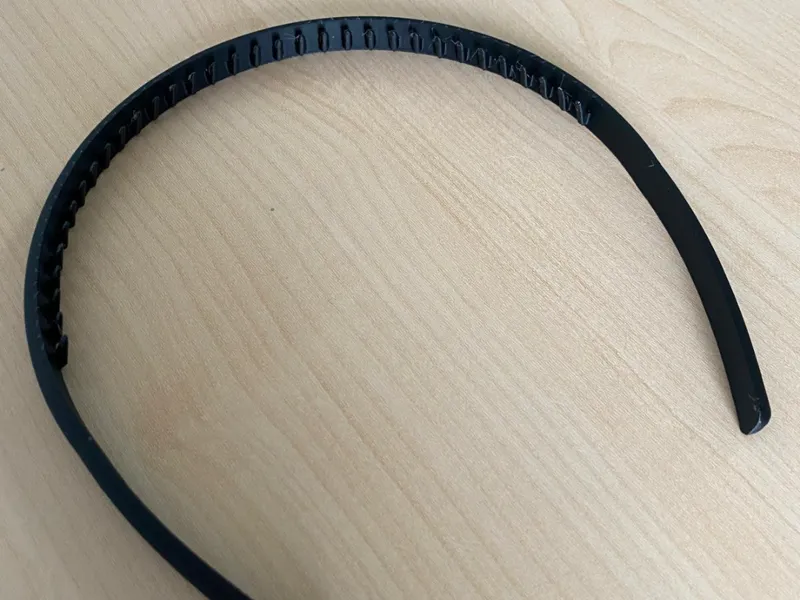 Comfort Comb Headband | Gentle 20° Rounded Teeth