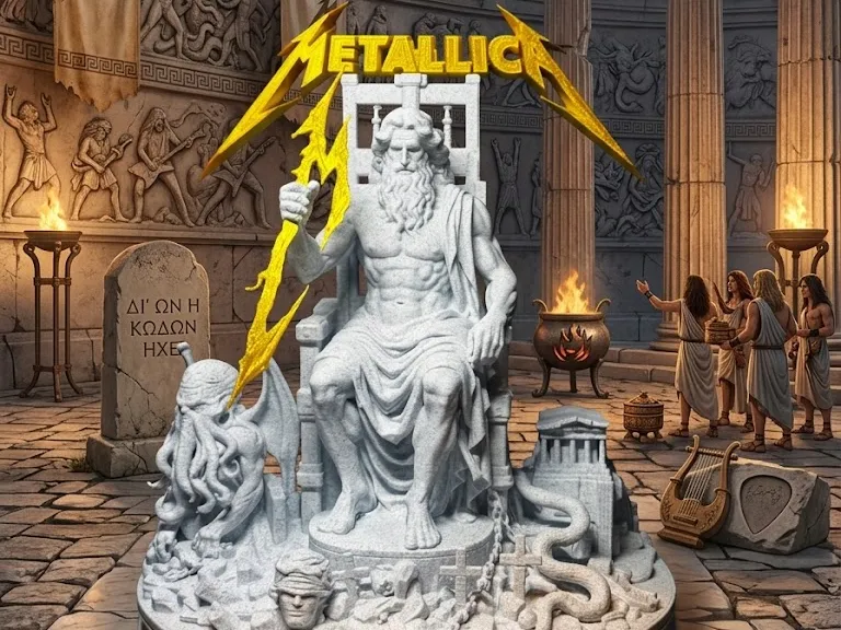 Metallica Athens 2026 Concert Tribute Diorama