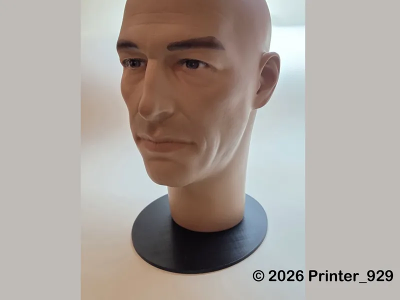 Mannequin Head Anti-Tip Base