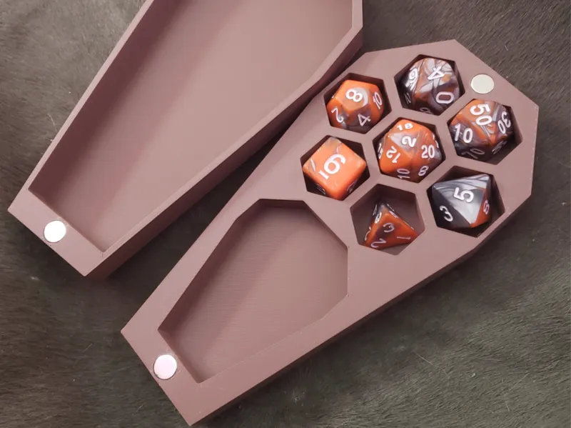 Coffin Dice Box