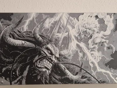 Kaido vs Nika Luffy