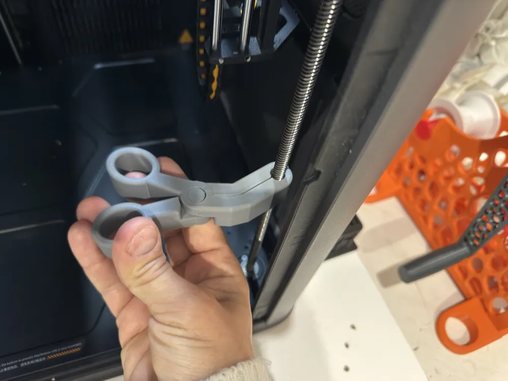 Z Rod Cleaner z axis threaded rod cleaning clamp p x h series - Free 3D Print Model ...