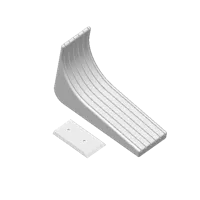 0.2mm layer, 2 walls, 15% infill, with support