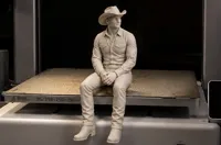 Cowboy assis - figurine western — photo 2