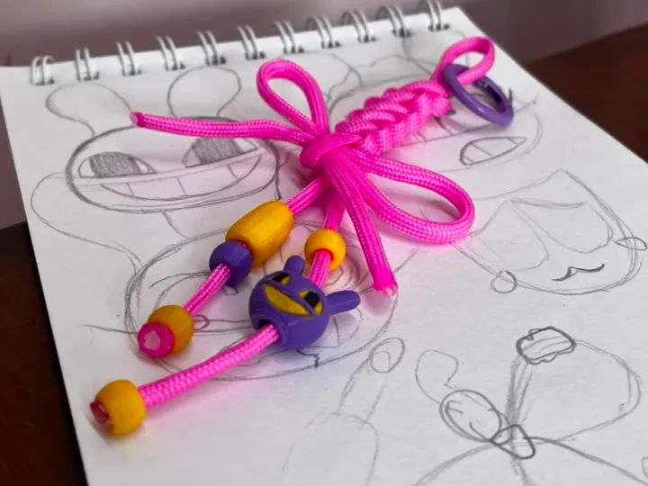 Jax the amazing digital circus keychain 