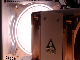 Angled PC Fan Mount (120/140 mm) + Clearance Test