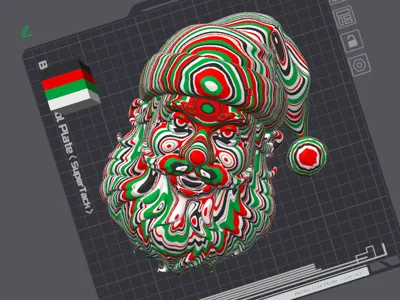 Jolly Santa Color Stack
