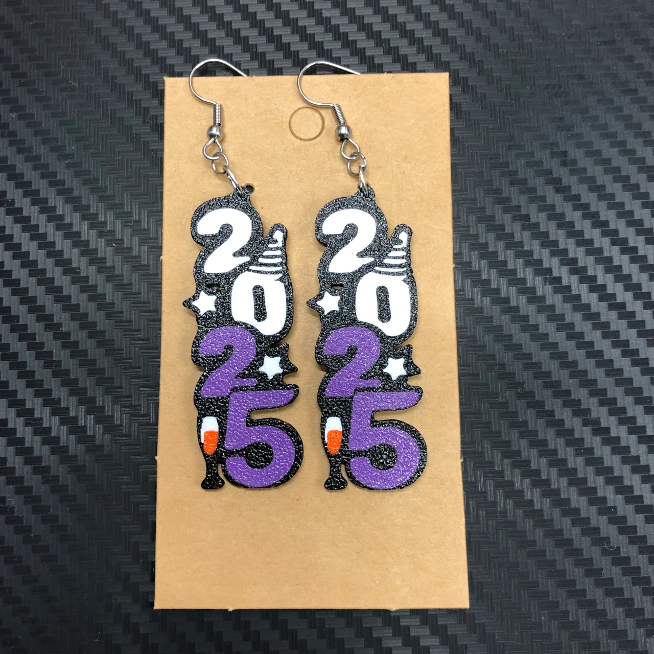 New Year 2025 Earrings view 3