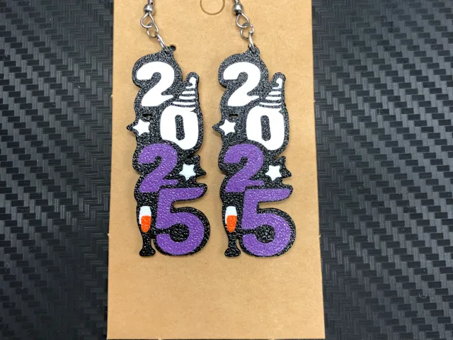 New Year 2025 Earrings